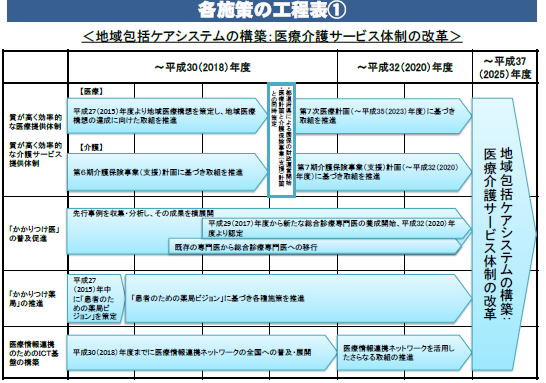 　患者のための薬局ビジョン・工程表