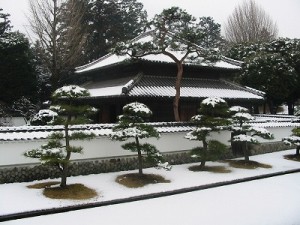 雪の足利学校