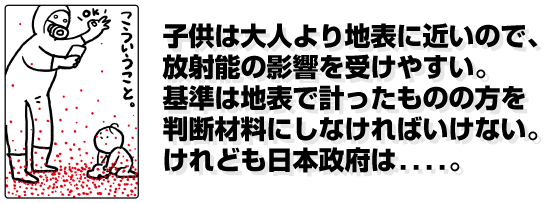 放射能の影響